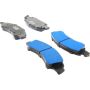 CENTRIC PARTS 307.13630 Centric Tactical Police Duty Brake Pads with Hardware