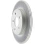 CENTRIC PARTS 320.20017C Centric GCX HC Rotor with High Carbon Content and Partial Coating