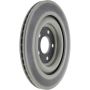 CENTRIC PARTS 320.20022C Centric GCX HC Rotor with High Carbon Content and Partial Coating