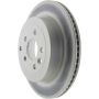 CENTRIC PARTS 320.22018C Centric GCX HC Rotor with High Carbon Content and Partial Coating