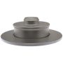 CENTRIC PARTS 320.33022H Centric GCX Rotor with Full Coating and High Carbon Content