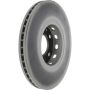CENTRIC PARTS 320.33039C Centric GCX HC Rotor with High Carbon Content and Partial Coating