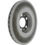 CENTRIC PARTS 320.33054C Centric GCX HC Rotor with High Carbon Content and Partial Coating