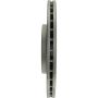 CENTRIC PARTS 320.33054C Centric GCX HC Rotor with High Carbon Content and Partial Coating