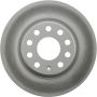 CENTRIC PARTS 320.33099C Centric GCX HC Rotor with High Carbon Content and Partial Coating