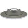 CENTRIC PARTS 320.33104H Centric GCX Rotor with Full Coating and High Carbon Content