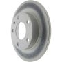 CENTRIC PARTS 320.33106C Centric GCX HC Rotor with High Carbon Content and Partial Coating