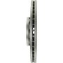 CENTRIC PARTS 320.33107C Centric GCX HC Rotor with High Carbon Content and Partial Coating