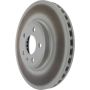 CENTRIC PARTS 320.33123C Centric GCX HC Rotor with High Carbon Content and Partial Coating