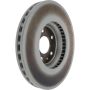 CENTRIC PARTS 320.33123C Centric GCX HC Rotor with High Carbon Content and Partial Coating