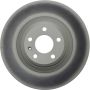 CENTRIC PARTS 320.33124C Centric GCX HC Rotor with High Carbon Content and Partial Coating