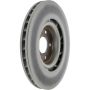 CENTRIC PARTS 320.33124C Centric GCX HC Rotor with High Carbon Content and Partial Coating