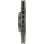 CENTRIC PARTS 320.33124C Centric GCX HC Rotor with High Carbon Content and Partial Coating