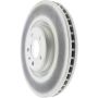 CENTRIC PARTS 320.33134C Centric GCX HC Rotor with High Carbon Content and Partial Coating