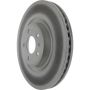CENTRIC PARTS 320.33138C Centric GCX HC Rotor with High Carbon Content and Partial Coating