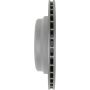 CENTRIC PARTS 320.34046H Centric GCX Rotor with Full Coating and High Carbon Content