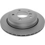 CENTRIC PARTS 320.34056H Centric GCX Rotor with Full Coating and High Carbon Content