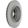 CENTRIC PARTS 320.34076H Centric GCX Rotor with Full Coating and High Carbon Content