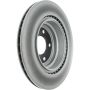 CENTRIC PARTS 320.34080 Centric GCX Rotor with Partial Coating
