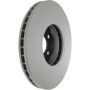 CENTRIC PARTS 320.34098H Centric GCX Rotor with Full Coating and High Carbon Content
