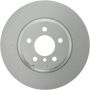CENTRIC PARTS 320.34124H Centric GCX Rotor with Full Coating and High Carbon Content