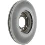 CENTRIC PARTS 320.34138C Centric GCX HC Rotor with High Carbon Content and Partial Coating