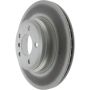 CENTRIC PARTS 320.34141C Centric GCX HC Rotor with High Carbon Content and Partial Coating