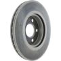 CENTRIC PARTS 320.34166C Centric GCX HC Rotor with High Carbon Content and Partial Coating