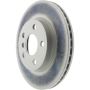 CENTRIC PARTS 320.34168C Centric GCX HC Rotor with High Carbon Content and Partial Coating