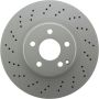 CENTRIC PARTS 320.35038F Centric GCX Rotor with Full Coating