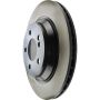 CENTRIC PARTS 320.35039H Centric GCX Rotor with Full Coating and High Carbon Content
