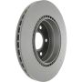 CENTRIC PARTS 320.35048H Centric GCX Rotor with Full Coating and High Carbon Content
