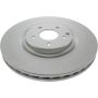 CENTRIC PARTS 320.35052H Centric GCX Rotor with Full Coating and High Carbon Content