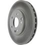 CENTRIC PARTS 320.35058C Centric GCX HC Rotor with High Carbon Content and Partial Coating
