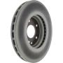 CENTRIC PARTS 320.35058C Centric GCX HC Rotor with High Carbon Content and Partial Coating