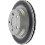 CENTRIC PARTS 320.35063C Centric GCX HC Rotor with High Carbon Content and Partial Coating