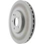 CENTRIC PARTS 320.35069C Centric GCX HC Rotor with High Carbon Content and Partial Coating
