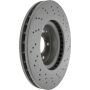 CENTRIC PARTS 320.35078F Centric GCX Rotor with Full Coating