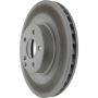 CENTRIC PARTS 320.35080C Centric GCX HC Rotor with High Carbon Content and Partial Coating