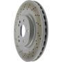 CENTRIC PARTS 320.35086 Centric GCX Rotor with Partial Coating
