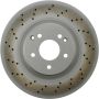 CENTRIC PARTS 320.35086 Centric GCX Rotor with Partial Coating