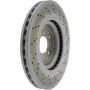 CENTRIC PARTS 320.35086 Centric GCX Rotor with Partial Coating