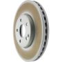 CENTRIC PARTS 320.35088C Centric GCX HC Rotor with High Carbon Content and Partial Coating