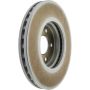 CENTRIC PARTS 320.35088C Centric GCX HC Rotor with High Carbon Content and Partial Coating