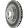 CENTRIC PARTS 320.35089C Centric GCX HC Rotor with High Carbon Content and Partial Coating