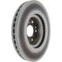 CENTRIC PARTS 320.35089C Centric GCX HC Rotor with High Carbon Content and Partial Coating