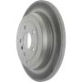CENTRIC PARTS 320.35090C Centric GCX HC Rotor with High Carbon Content and Partial Coating