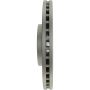 CENTRIC PARTS 320.35091C Centric GCX HC Rotor with High Carbon Content and Partial Coating