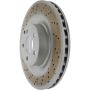 CENTRIC PARTS 320.35095 Centric GCX Rotor with Partial Coating