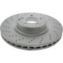 CENTRIC PARTS 320.35095F Centric GCX Rotor with Full Coating
